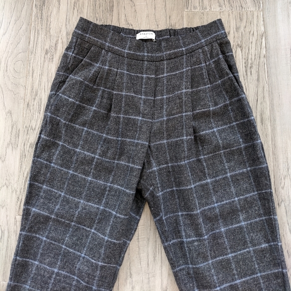 Babaton Atelier Plaid Wool Cashmere Blend Pant - Picture 5 of 8